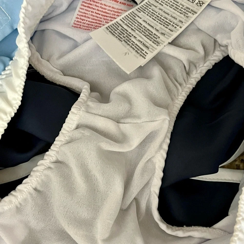 Regatta The Great Outdoors Sergio Swim Shorts Boys 13 Blue Colorblock 28x3.5